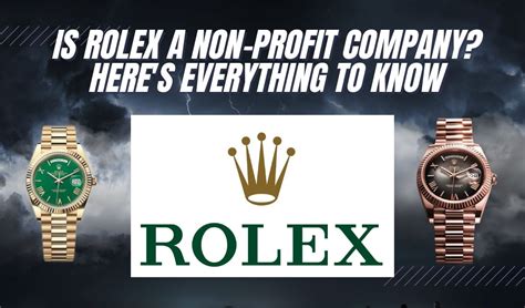 rolex a non profit